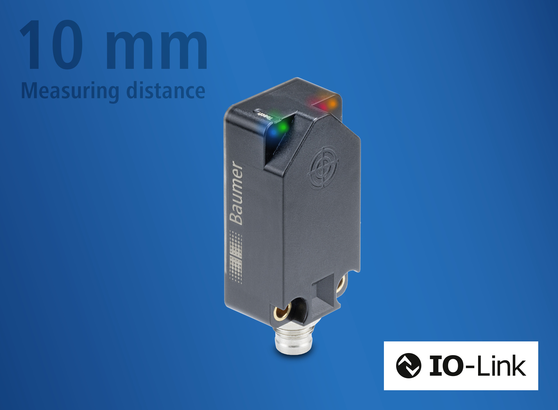 Compact Inductive Sensor For Up To 10 Millimeter Distance | Baumer USA