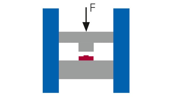 Capteur de force de pression de tension de type S de haute