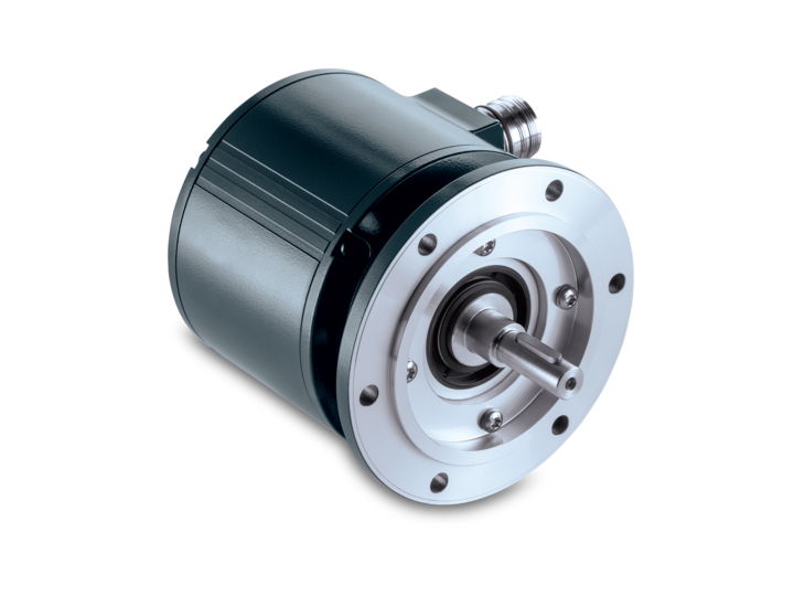 Design 115 mm – solid shaft with EURO flange B10 – Programmable, integrated speed switch